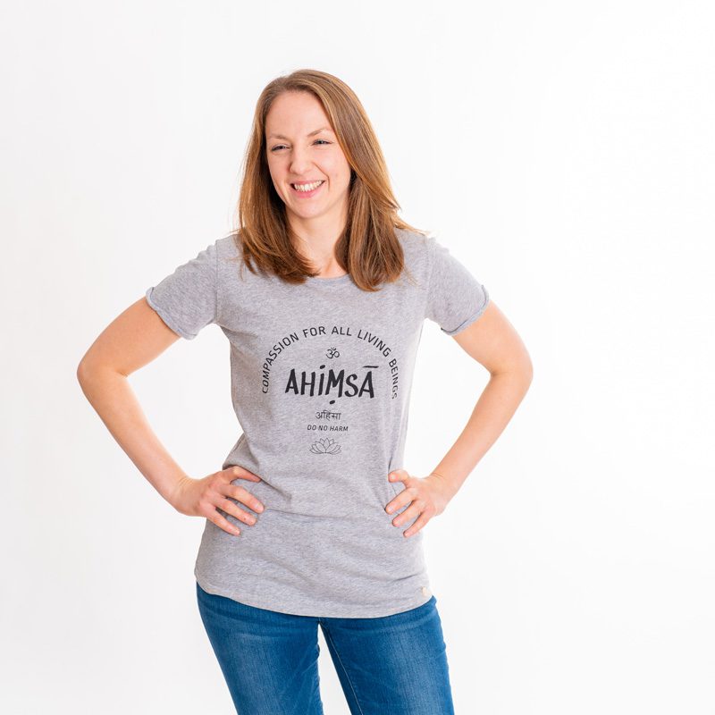 Ahimsa - Róka - Frauen T-Shirt 