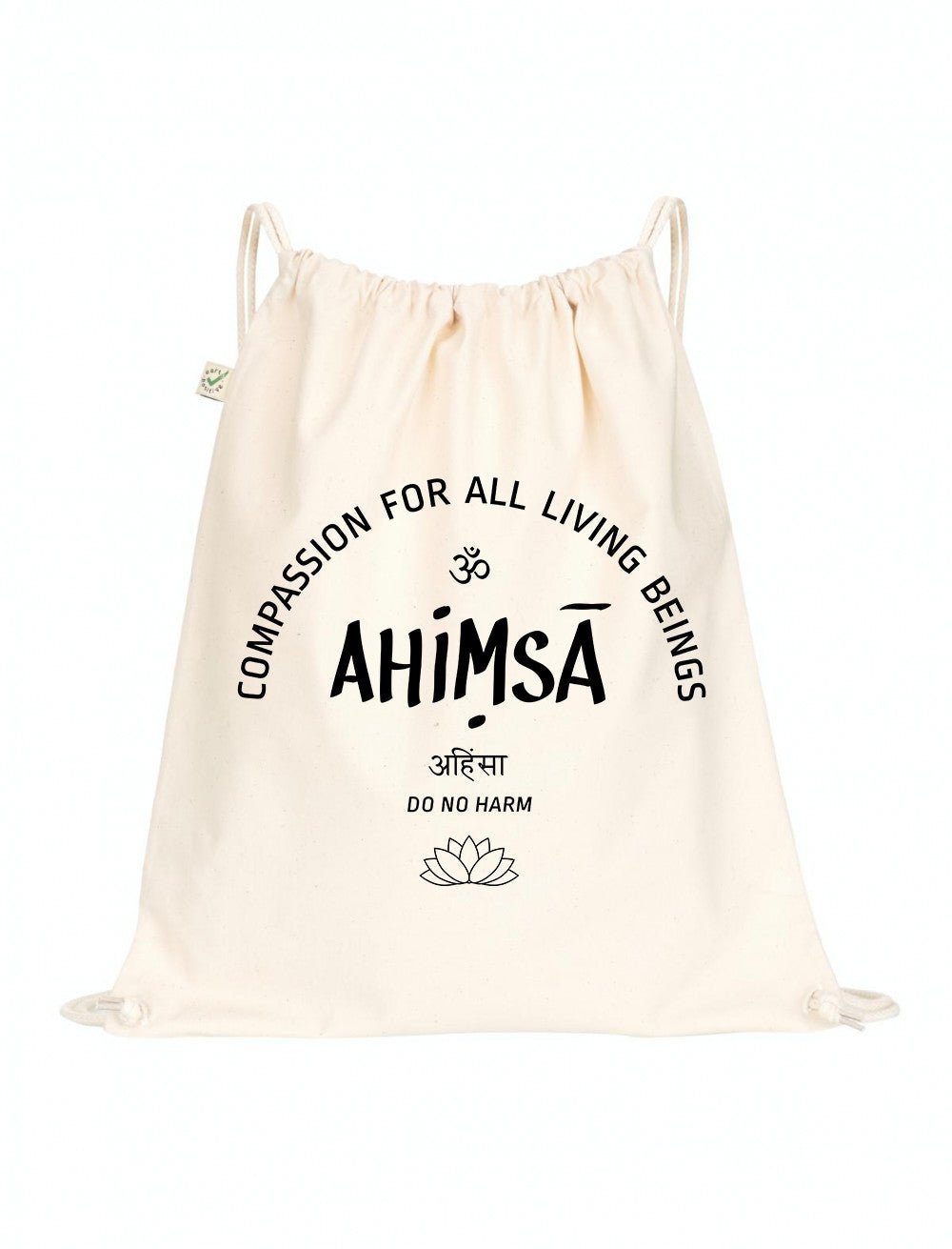 Gymbag - "Ahimsa" - natur 