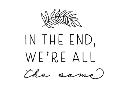 In the end 