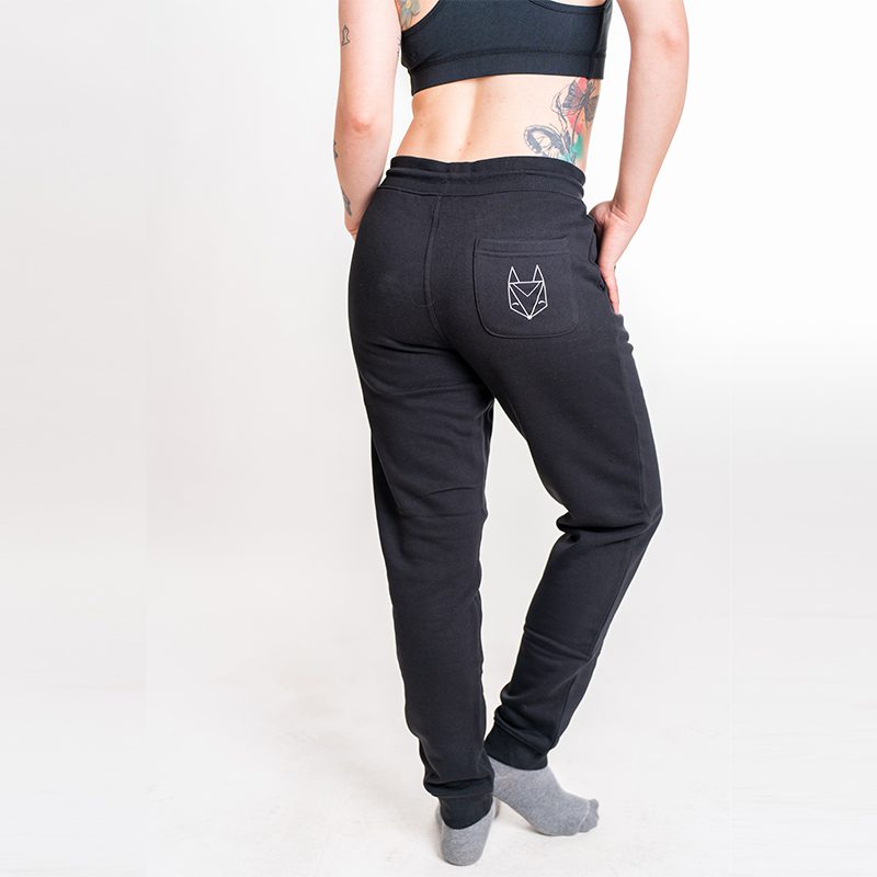 Jogginghose lässig - Unisex - schwarz