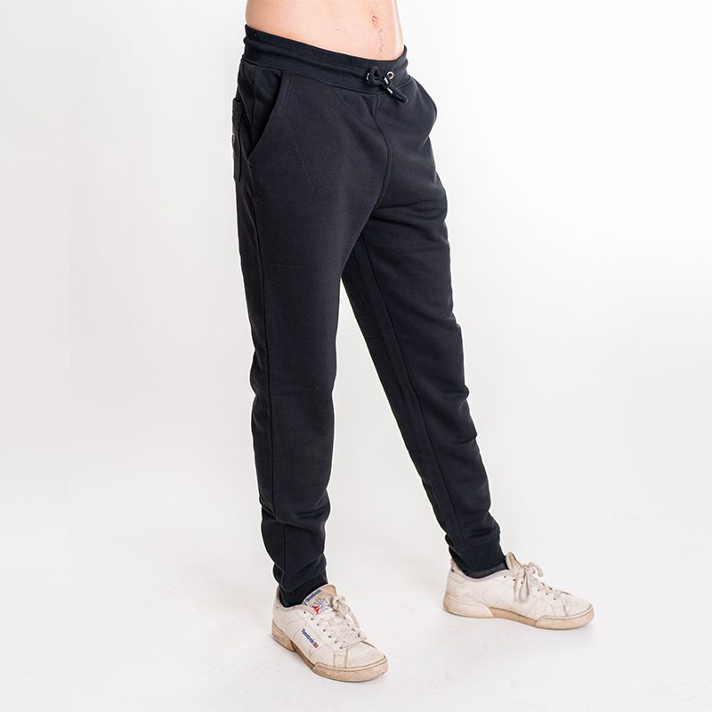 Jogginghose lässig - Unisex - schwarz 