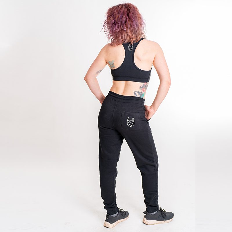 Jogginghose lässig - Unisex - schwarz 