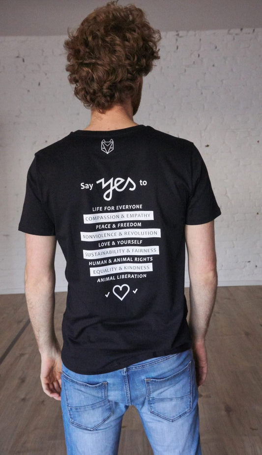 Say yes - Männer/Unisex T-Shirt 