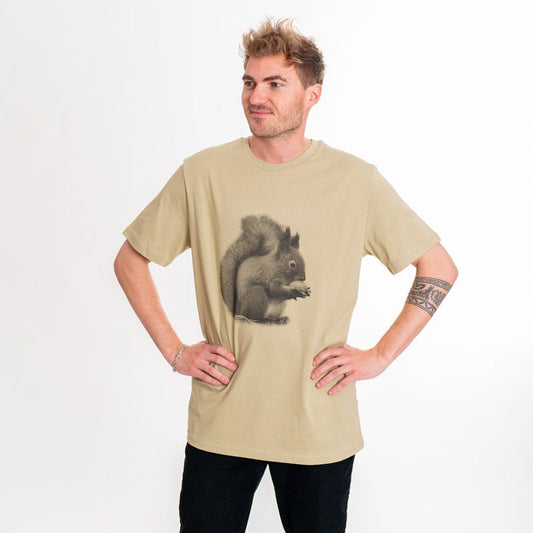 Waldtiere "Das Eichhörnchen" - Unisex T-Shirt 