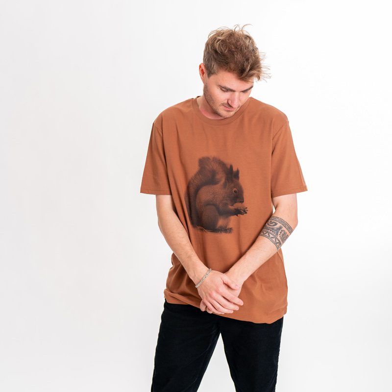 Waldtiere "Das Eichhörnchen" - Unisex T-Shirt 