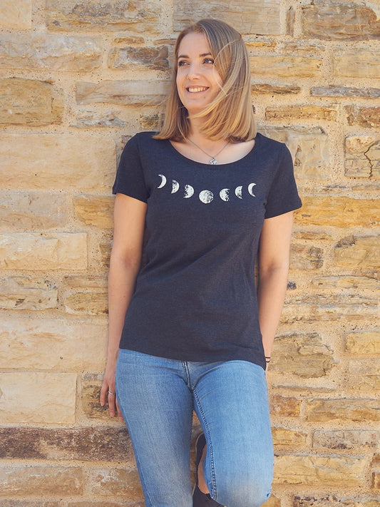 Mondphasen - Frauen T - Shirt - Róka - fair clothing