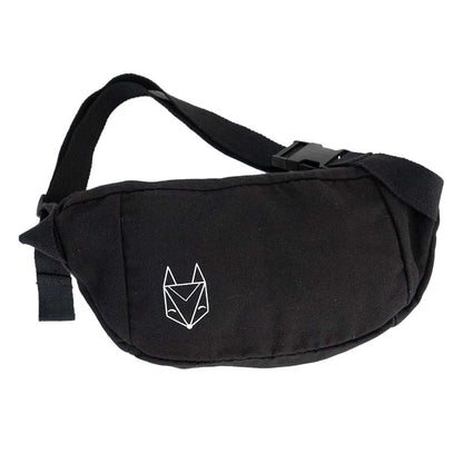 Canvas Hip Bag / Bauchtasche "fight against" 