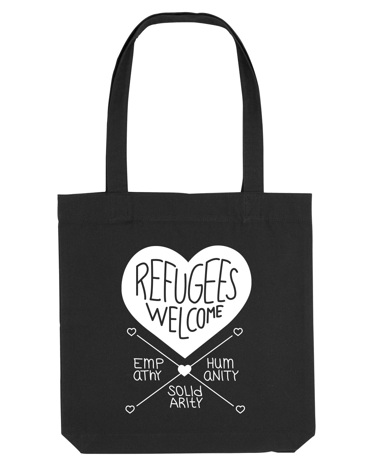 Refugees Welcome - Umhänge-/Schultertasche