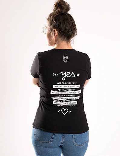 Say yes - Frauen T-Shirt - Róka - fair clothing