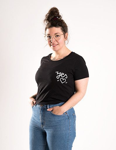 Say yes - Frauen T-Shirt - Róka - fair clothing