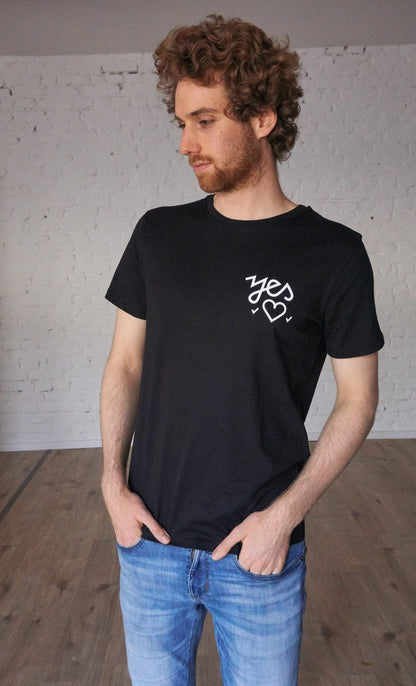 Say yes - Männer/Unisex T-Shirt - Róka - fair clothing