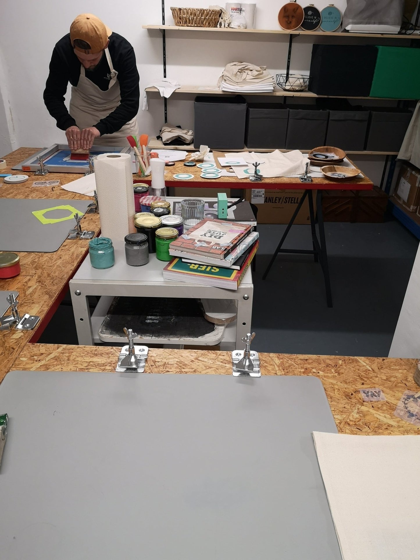 Siebdruck Workshop in Duisburg