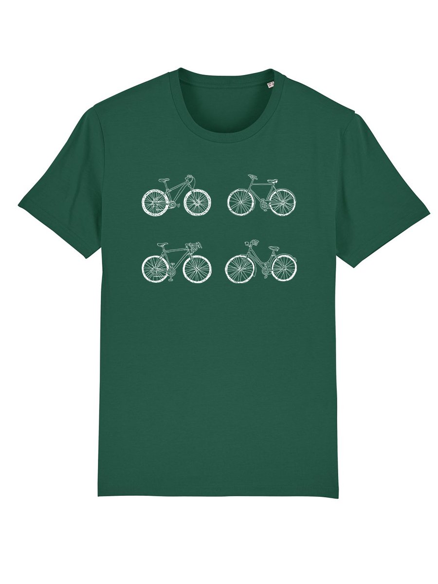 Unisex T-Shirt - Fahrräder - Róka - fair clothing