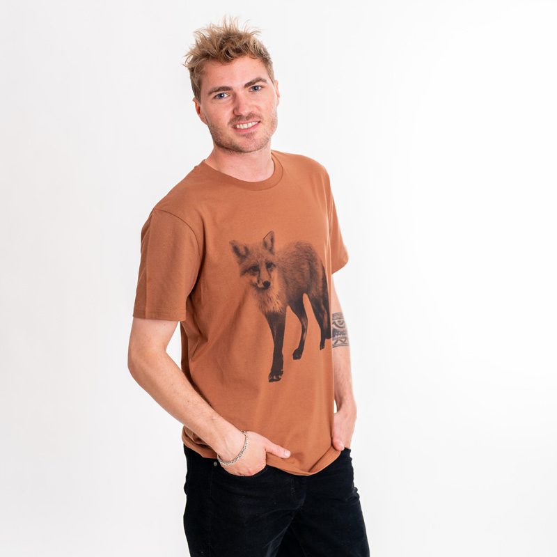 Waldtiere "Der Fuchs" - Unisex T-Shirt - Róka - fair clothing